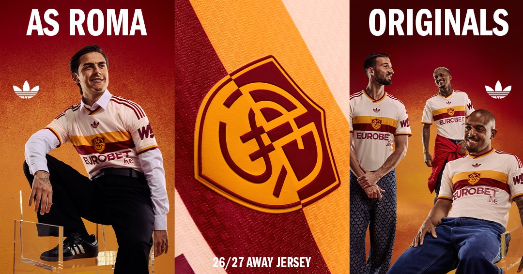 Roma officially unveil 2026-27 away kit