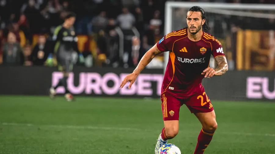 Mario Hermoso speaking before Roma’s Champions League match against Fenerbahçe