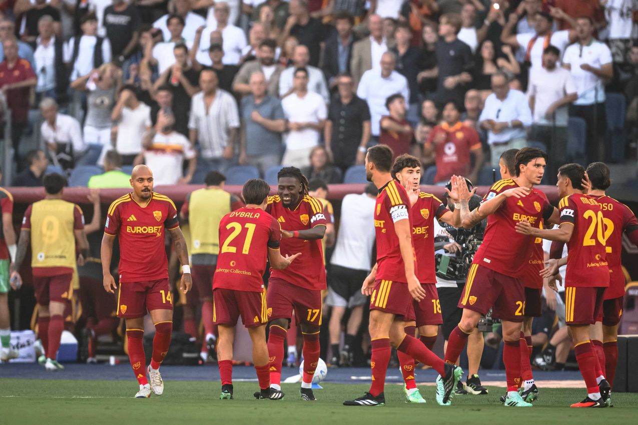 Roma Resume Training With Malen, Wesley and Cristante Recovery Hopes