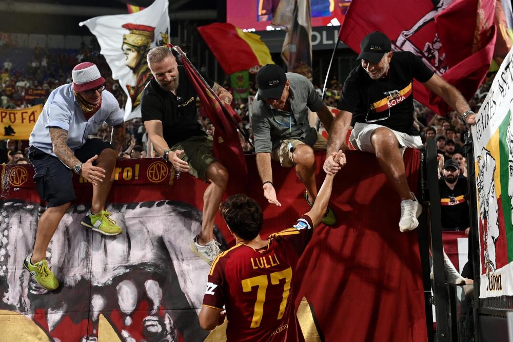 Emanuele Lulli playing for Roma after earning Gian Piero Gasperini’s confidence