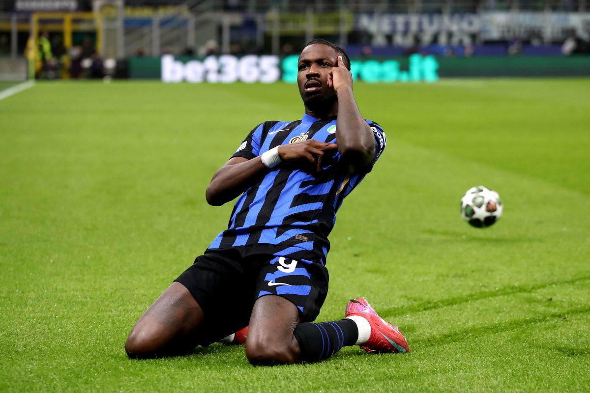 Marcus Thuram speaking ahead of Inter’s Serie A match against Roma
