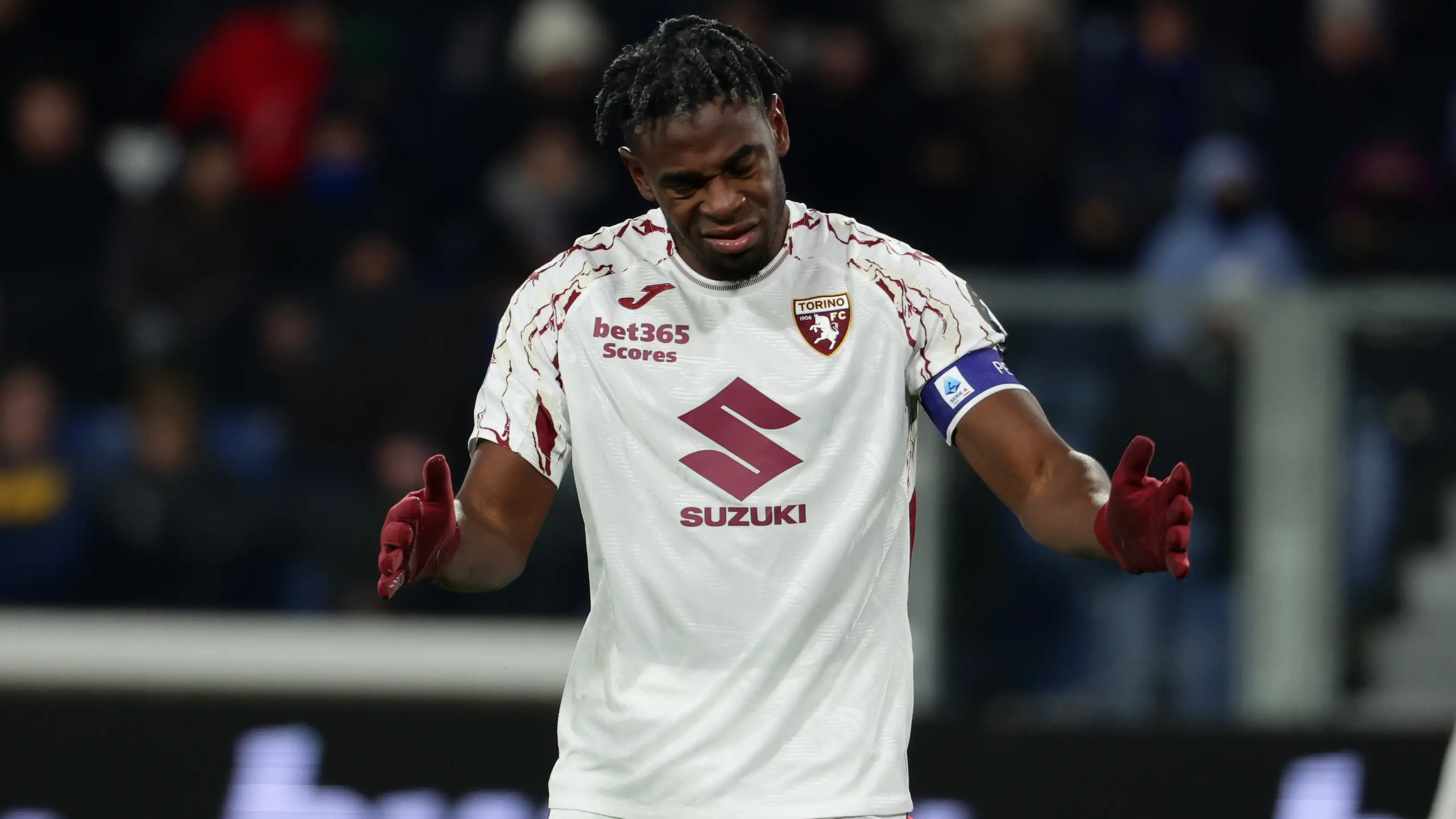Torino players preparing for the Serie A match against Roma