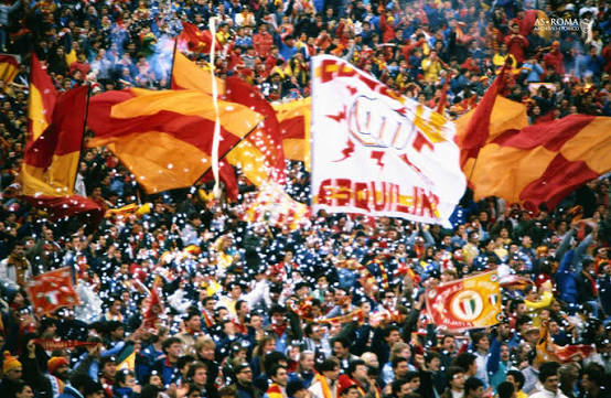 Stadio Olimpico prepared for Roma’s Champions League match against Real Madrid