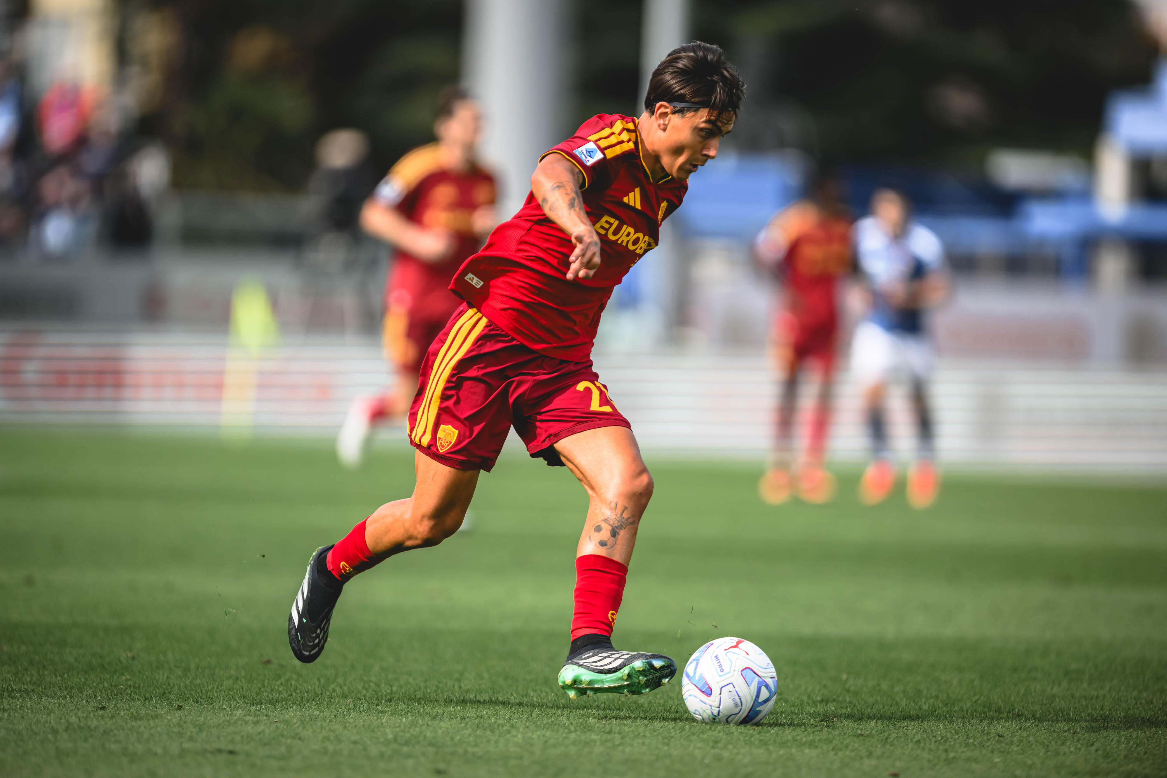Paulo Dybala in action for Roma