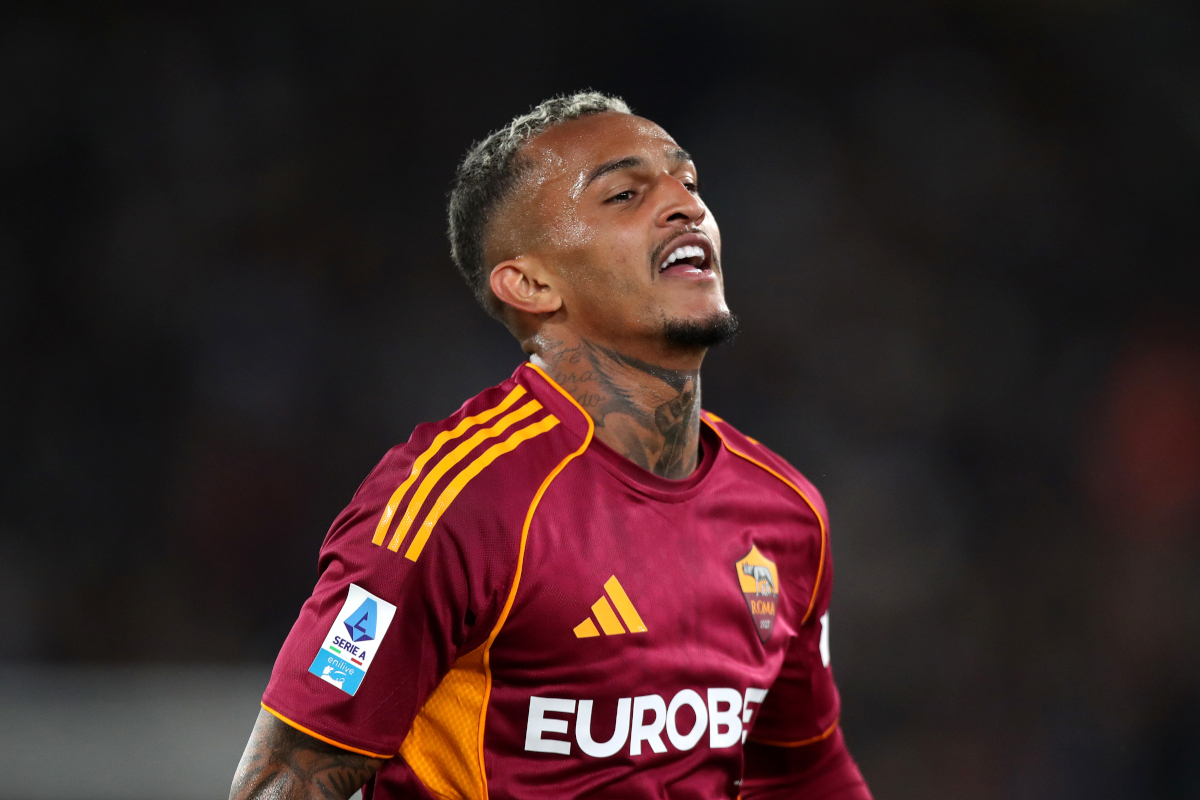 Wesley in action for Roma