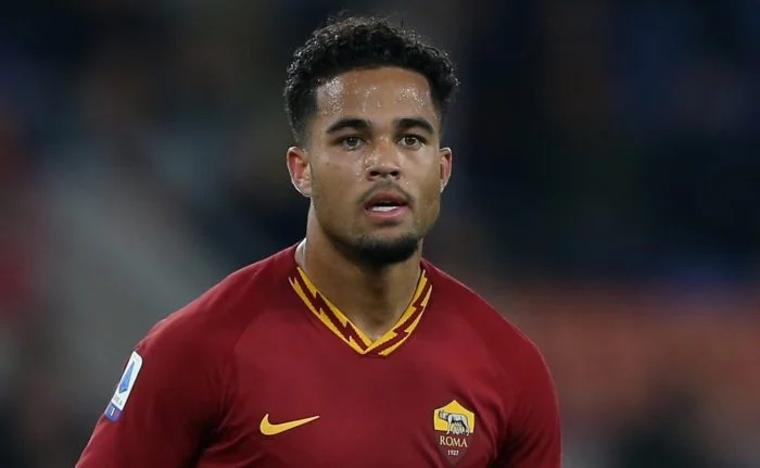 Justin Kluivert when he played for Roma