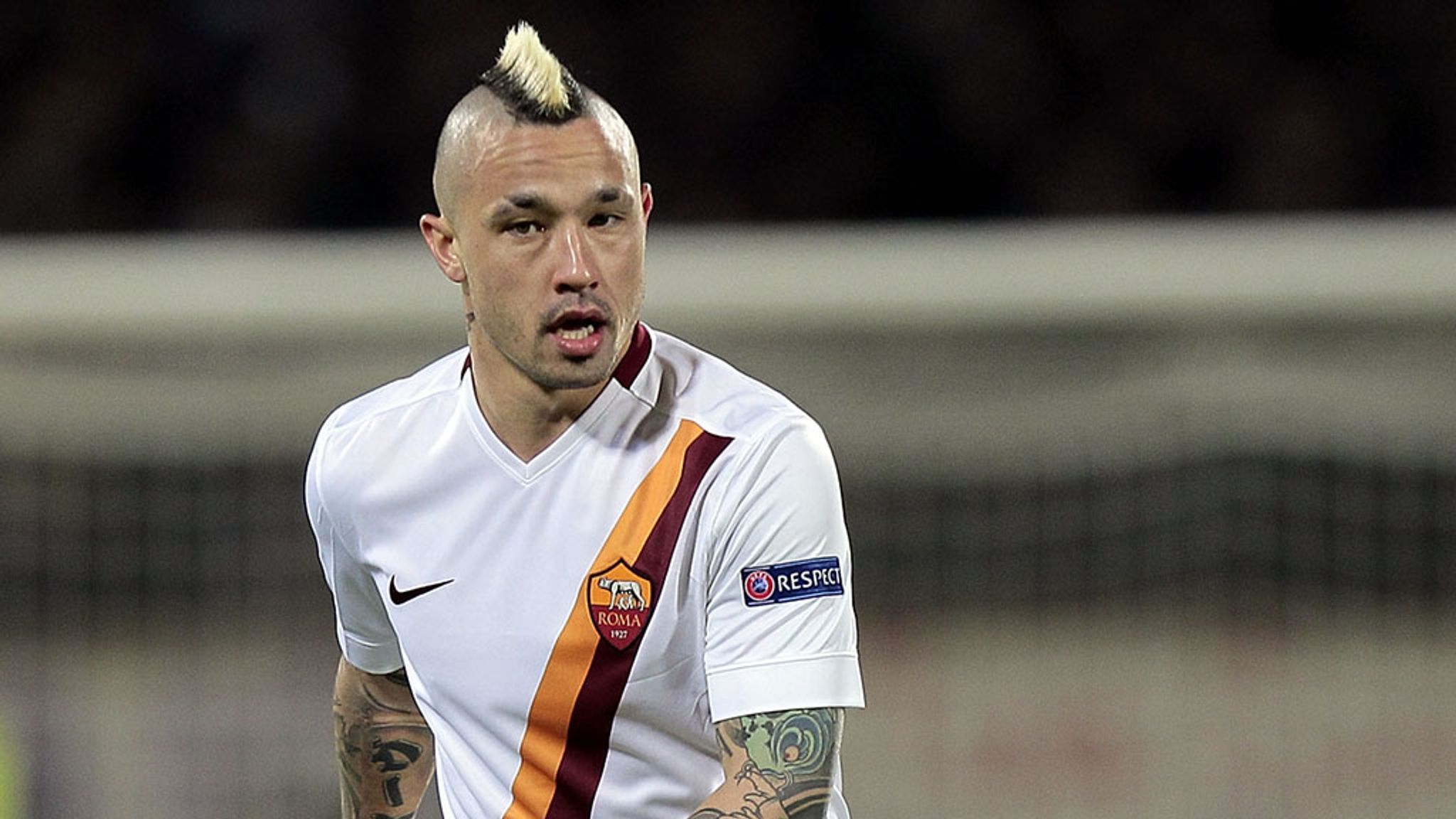 Former Roma midfielder Radja Nainggolan